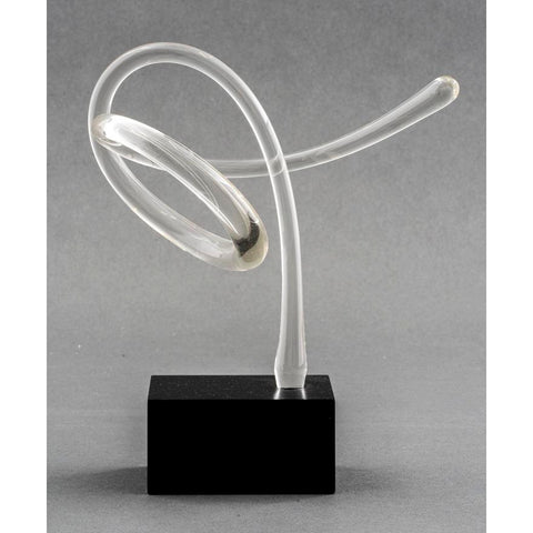 Whitfield and Kelemen Abstract Glass Sculpture