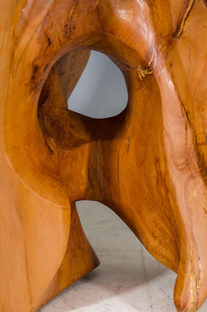 Edmund Spiro Abstract Wooden Sculpture (6719618613405)