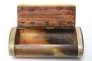 Bavarian Ludwig II Stag Horn Snuff Box (6719895208093)