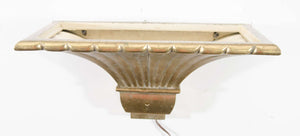 Midcentury Pair of Brass Fluted Sconces in the Manner of Chapman (6719614517405)