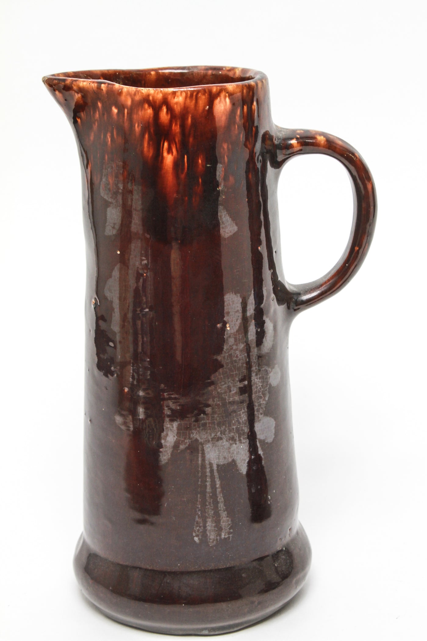 Mid-Century Modern Art Glass Pitcher-NYShowplace