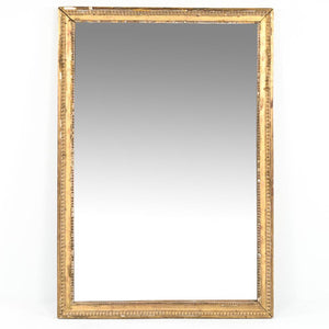 Antique Giltwood & Gesso Wall Mirror (7585304543389)