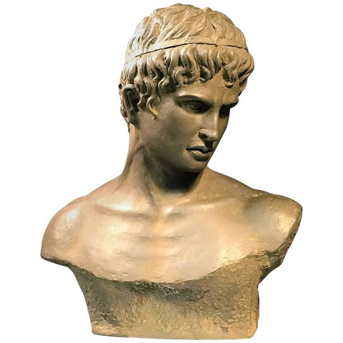 Italian Terracotta Bust of a Roman Youth