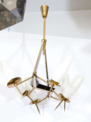 A 1950’s French Adjustable Arm Chandelier (6719558680733)