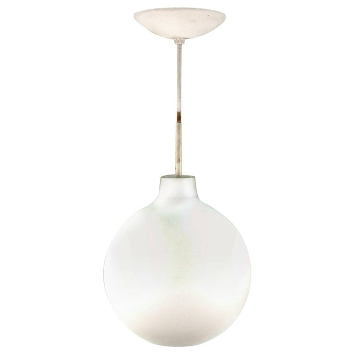 Frosted Glass Pendant Attributed to Attributed to Stilux