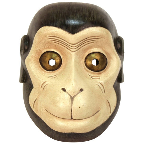 Japanese Showa Period Noh Theater Mask of Saru the Monkey