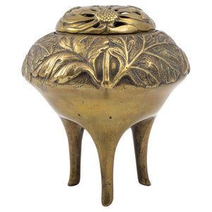 Continental Brass Art Nouveau Brule Parfum (7357104750749)