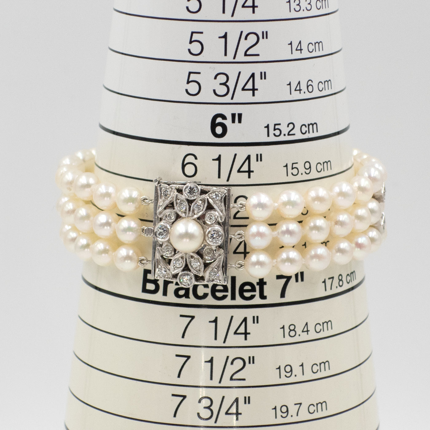 Freshwater Pearl Bracelet five strand white freshwater pearl gold tone  clasp | eBay