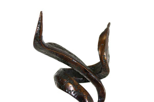 Surrealist Alien Plant Sculpture in Welded Bronze (6879829590173)