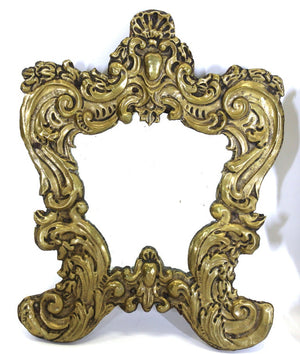 Italian Rococo Brass Repousse Mirrors (6955174396061)