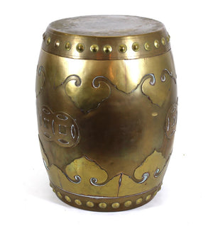 Asian Modern Style Brass Garden Stool (6954859331741)