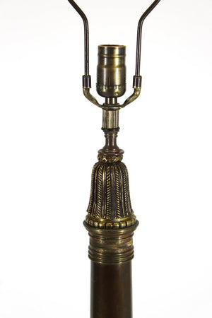 Grand Tour Style Neolcassical Bronze Table Lamp (6954938925213)