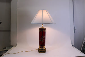 Late Twentieth Century Table Lamp with Diana Goddess of Hunting Motif (7174876004509)