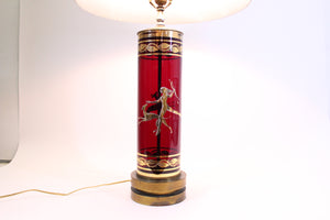 Late Twentieth Century Table Lamp with Diana Goddess of Hunting Motif (7174876004509)