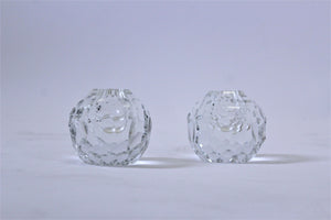Pair of Glass Bulb Candle Holders (7194789380253)