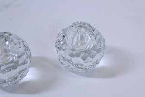 Pair of Glass Bulb Candle Holders (7194789380253)