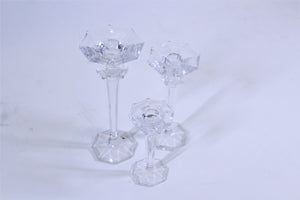 Italian Candlesticks marked "Colle", Set of 3 (7191241588893)