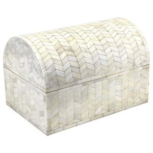 Maitland Smith Style Tessellated Casket (6788581621917)
