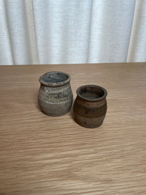 Two Ancient Chinese Pottery Vessels (7342868398237)