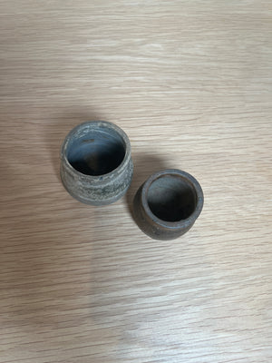 Two Ancient Chinese Pottery Vessels (7342868398237)