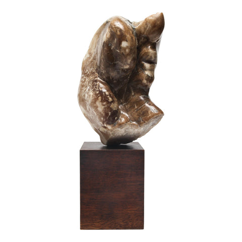 Abstract Soapstone Sculpture in Head Form
