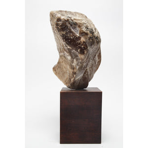 Abstract Soapstone Sculpture in Head Form (6719976177821)