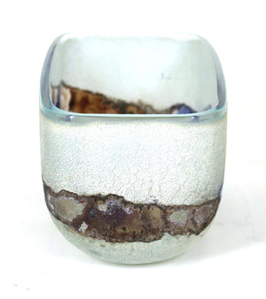 Alfredo Barbini Italian Murano Scavo Glass Bowl (6720050659485)
