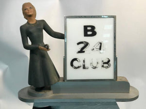 Art Deco B24 Executive Club Airline Advertisement or Sign (6719821054109)