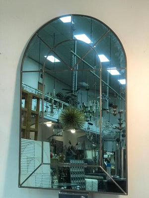 Colonial Arch Design Wall Mirror by Carol Canner for Carvers Guild (6719843205277)