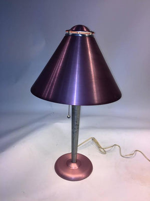 Art Moderne Anodized Spun Aluminum Lamps (6719987974301)