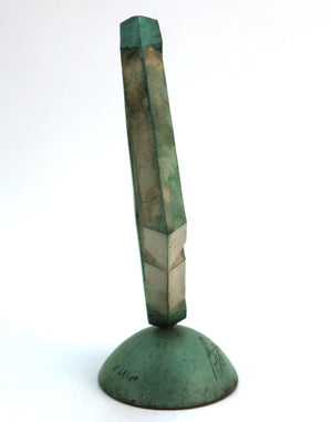 American Modernist Abstract Sculpture In Patinated Metal (6719908315293)
