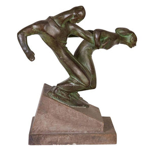Anton Pavlos Streamline Moderne Figural Sculpture (6719686443165)