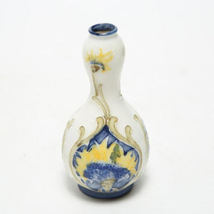 Art Nouveau Diminutive Porcelain Gourd-Shaped Vase front (6719891570845)