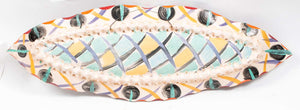 Beatrice Wood Style Modern Art Pottery Fish Platter (6720067600541)
