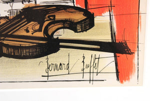 Bernard Buffet 'Homage To Dufy' Modern Lithograph middle (6719953272989)