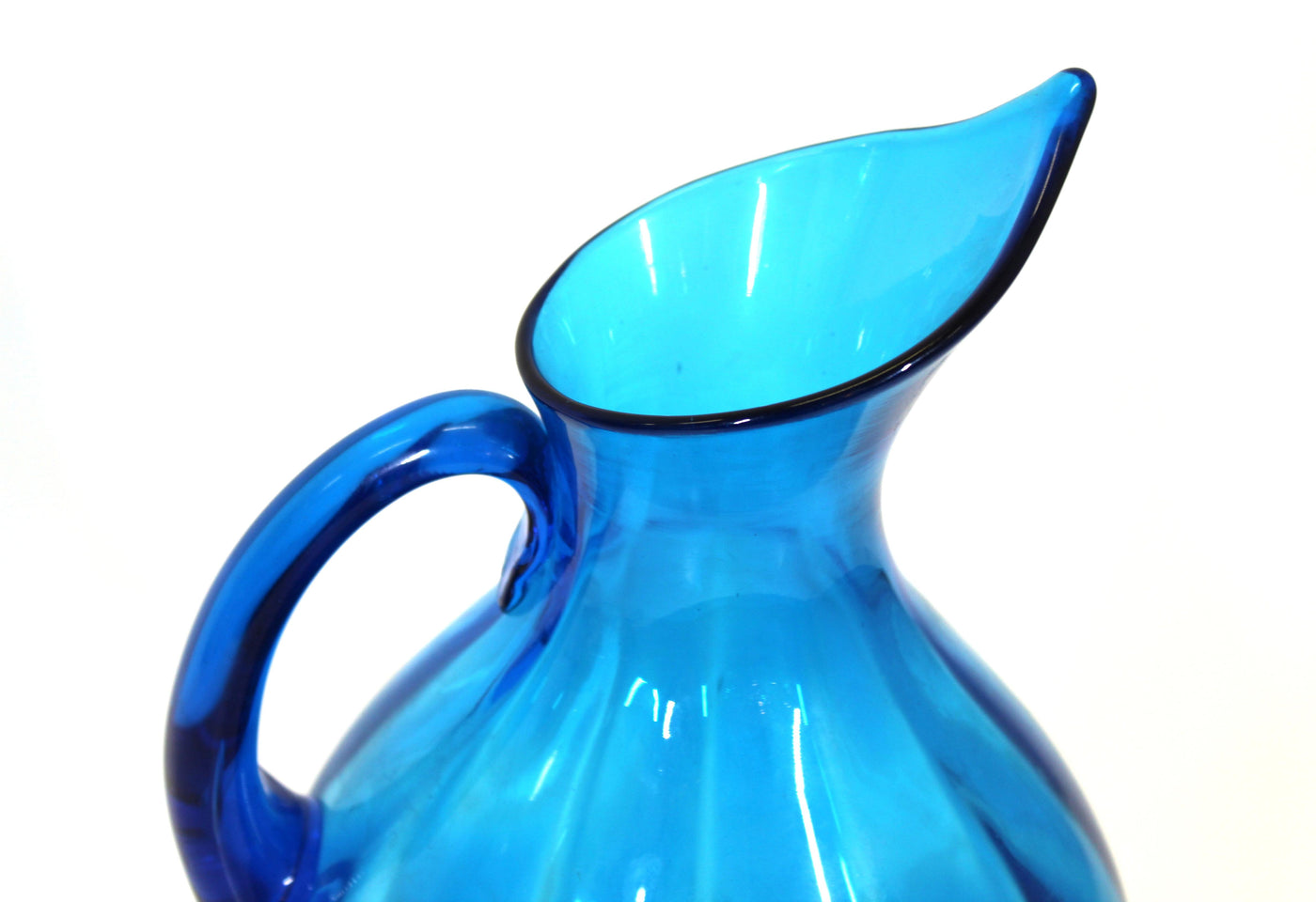 Swedish Modern Glass Pitcher