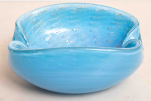 Italian Murano Blue Glass Smoking Set (7297435205789)