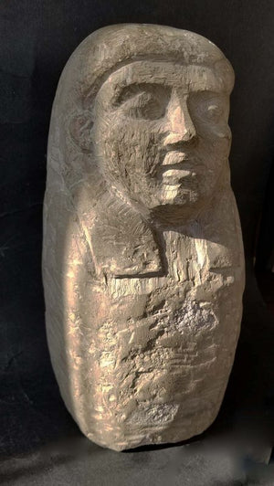 Egyptian Canopic Jar With Head of Imsety (6720022413469)