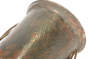 Carl Deffner German Jugendstil Wine Cooler in Hammered Copper & Cast Bronze rim (6719977062557)