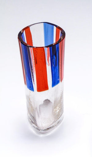Carlo Moretti Murano Aventurine Glass Vase (6719917588637)