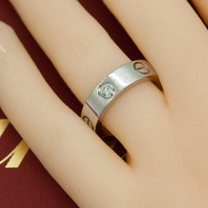 Cartier LOVE Ring in Gold with Diamonds View On (6719958614173)
