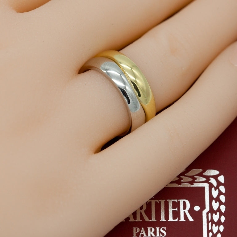 Diamond Rolling Ring Tricolor