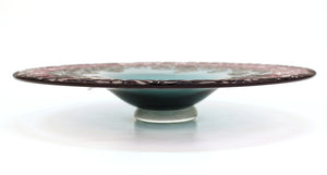 Cheryl Takacs Canadian Studio Art Glass Compote side (6719854215325)