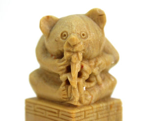 Chinese Carved Soap Stone Figurines