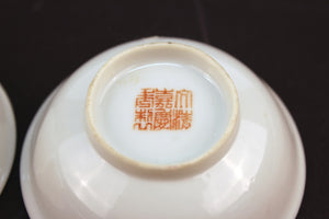 Chinese Export Porcelain Famille Rose Tea Plates stamp (6719855722653)