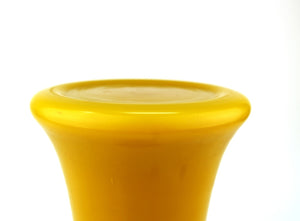 Chinese Peking Imperial Yellow Glass Vase bottom  (6719852806301)