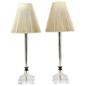 Classical Style Crystal Stem & Base Table Lamps (6720057737373)