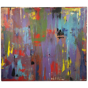 Mid-Century Modern Abstract Painting in the Manner of Gerhard Richter (6719843238045)