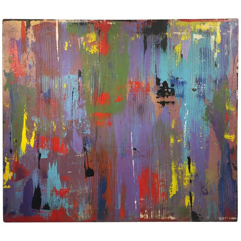 Mid-Century Modern Abstract Painting in the Manner of Gerhard Richter