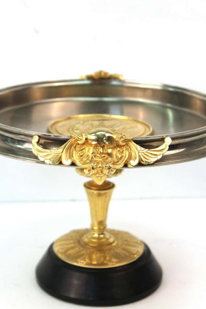 Continental Grand Tour Tazza with Neoclassical Medallion (6719966904477)